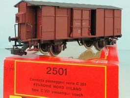 Rivarossi H0 FS Spitzdach Güterwagen