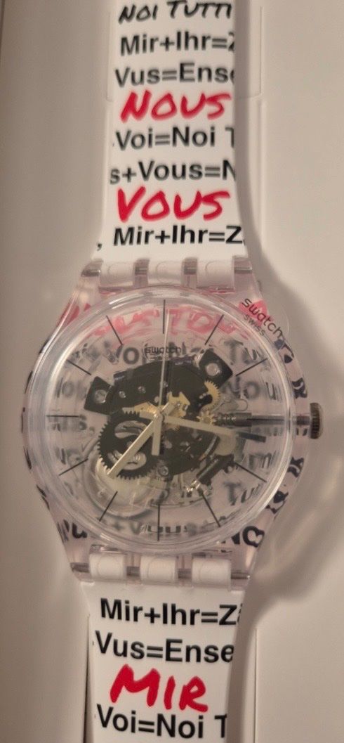 Swatch Orologi: Swatch Aktionärsuhr 2026 – Nuovo e nell'imballaggio originale da Niederwangen BE venduto da Bouton25