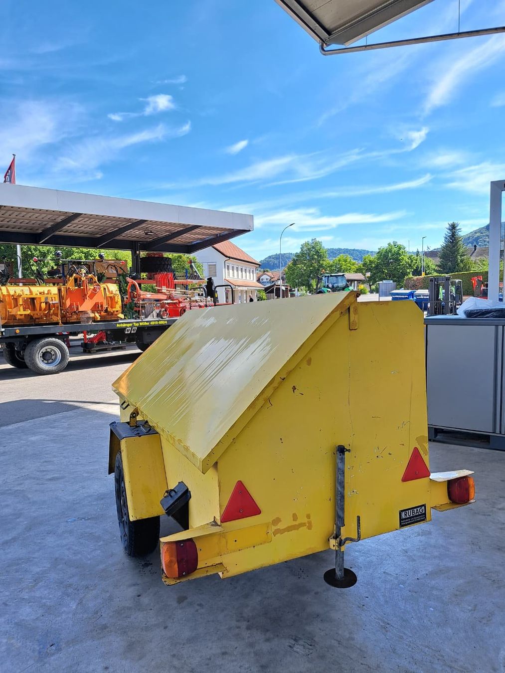 Rubag Rimorchi: Werkzeuganhänger Rubag W-1-250 – Usato da Effingen venduto da landmaschinen5078 1