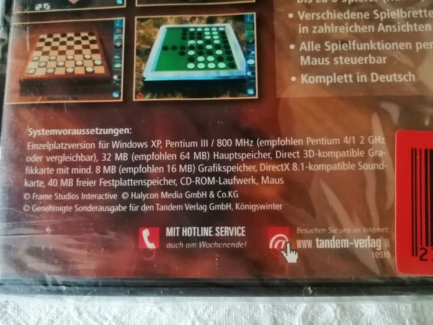 Giochi: Klassiker der Brettspiele PC CD-ROM NEU +OVP – Nuovo e nell'imballaggio originale da Honau venduto da holunder3 2