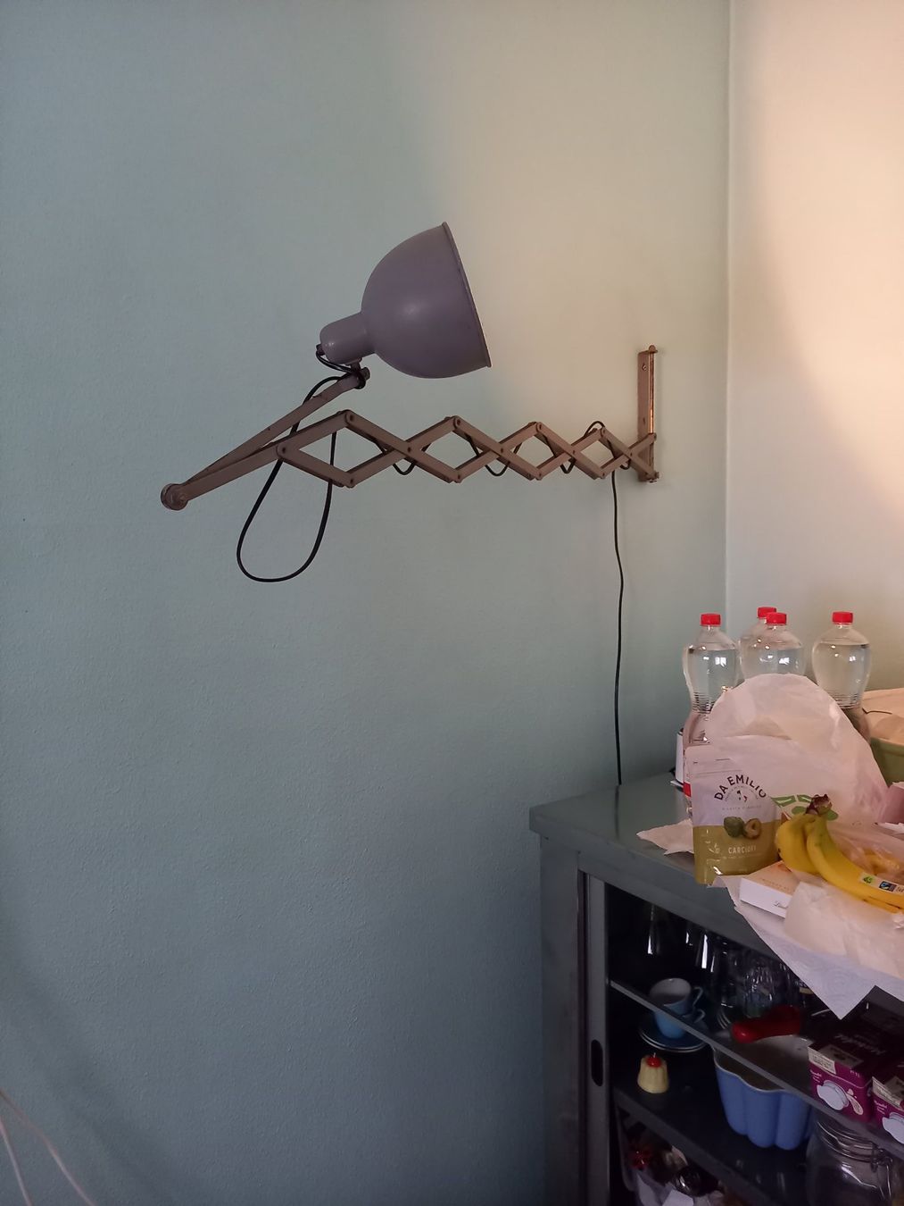 Lampade: Wand-Scherenlampe 30er – Usato da Basel venduto da bobbylein 3