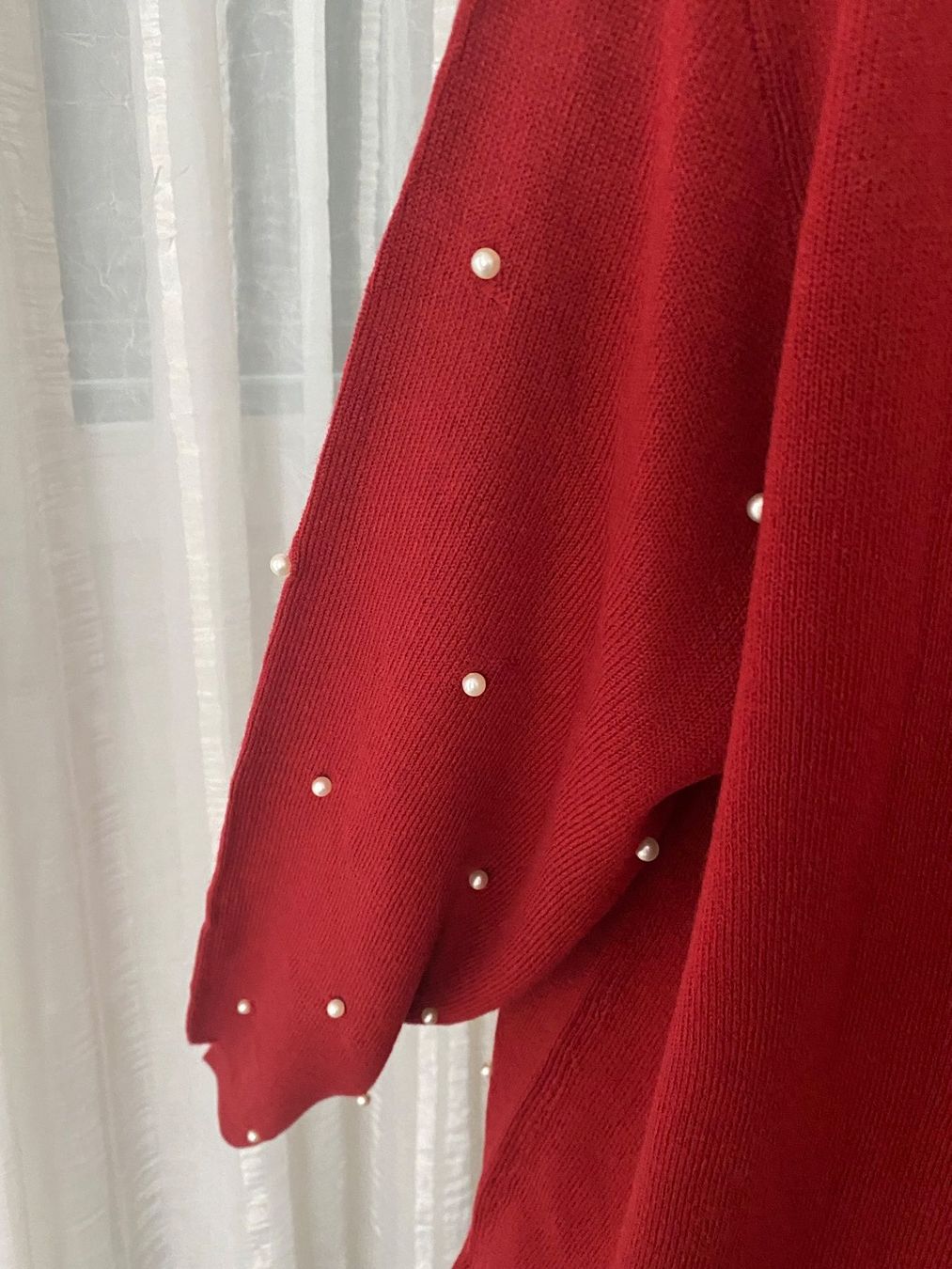 Maglioni & Felpe: MUST HAVE - stylische Pullover mit Perlen, dunkelrot, 48 – Nuovo e nell'imballaggio originale da Winkel venduto da ferrari2022 7