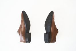 Herrenschuhe Leder braun Grösse 42 gebraucht (Navyboot)
