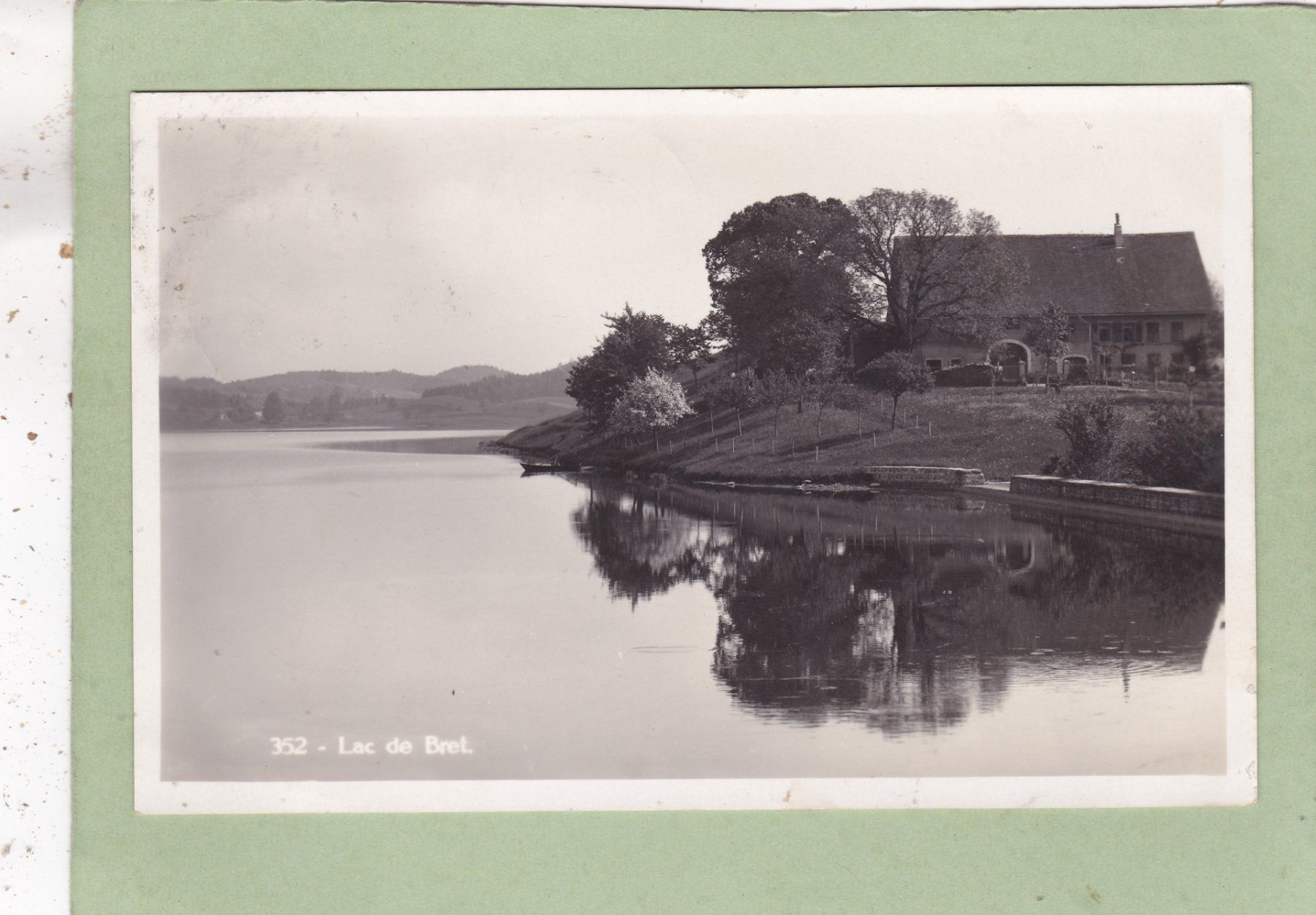 Cartes postales: Lac de Bret 1945 – D'occasion à Herisau par Lisegrat2008