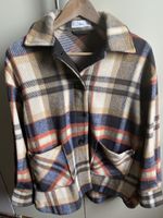Veste Mango à carreaux avec franges S