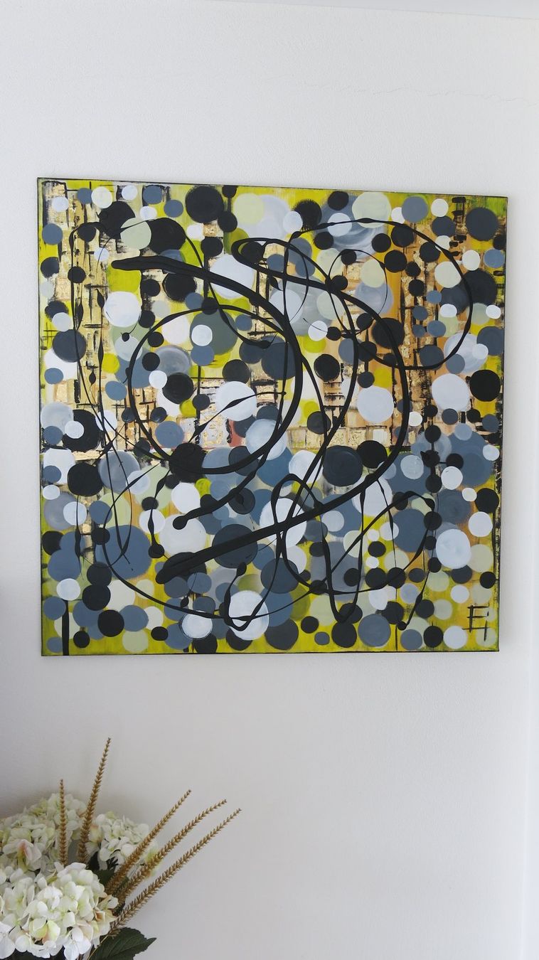 Dipinti: Extravagantes Bild (Unikat) – Nuovo e nell'imballaggio originale da Lachen SZ venduto da artbyblondangel