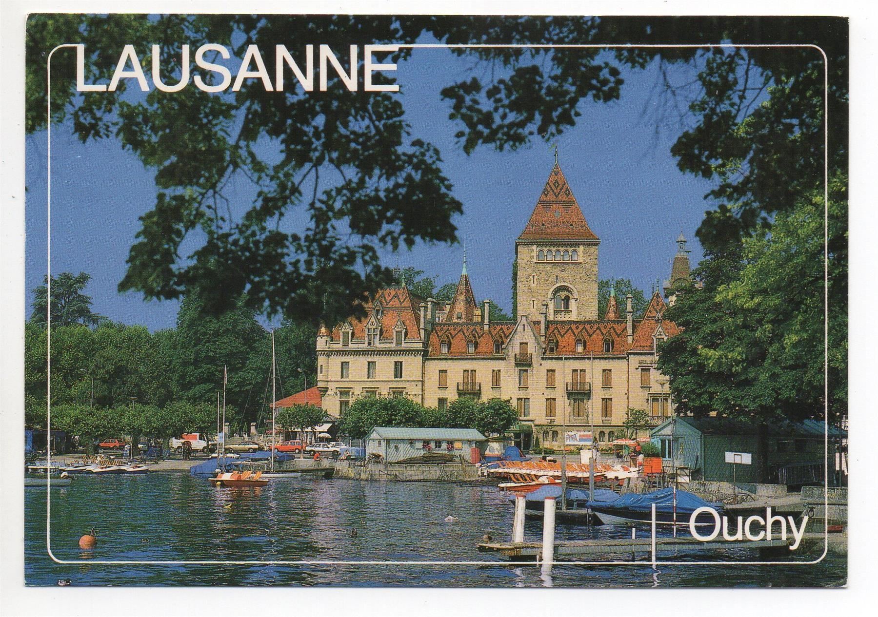 Ansichtskarten: LAUSANNE Ouchy – Gebraucht aus Jona von philajona