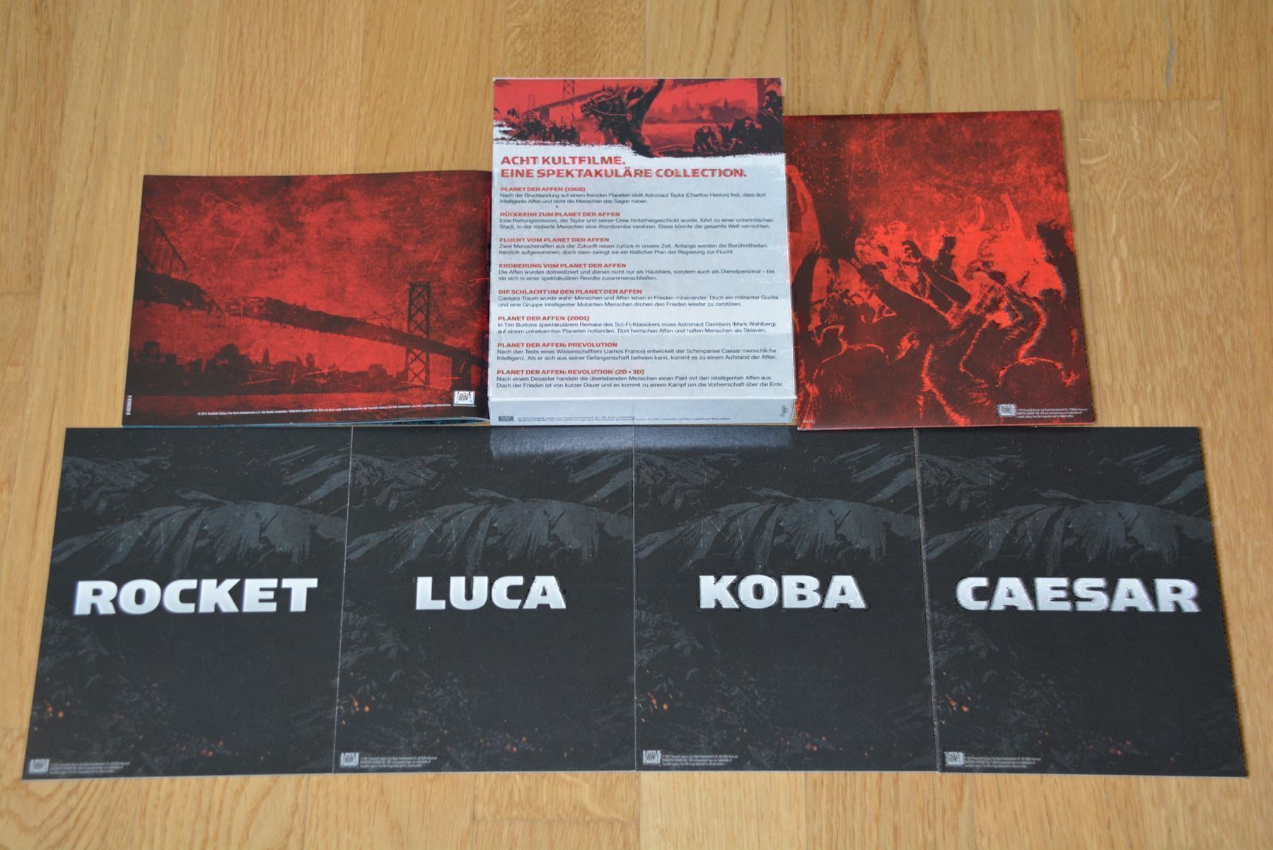 Tutti i DVDs: Rar: Blu Ray - Planet der Affen Caesars! – Nuovo (secondo la descrizione) da Biel/Bienne venduto da Secondhand_Shop 8