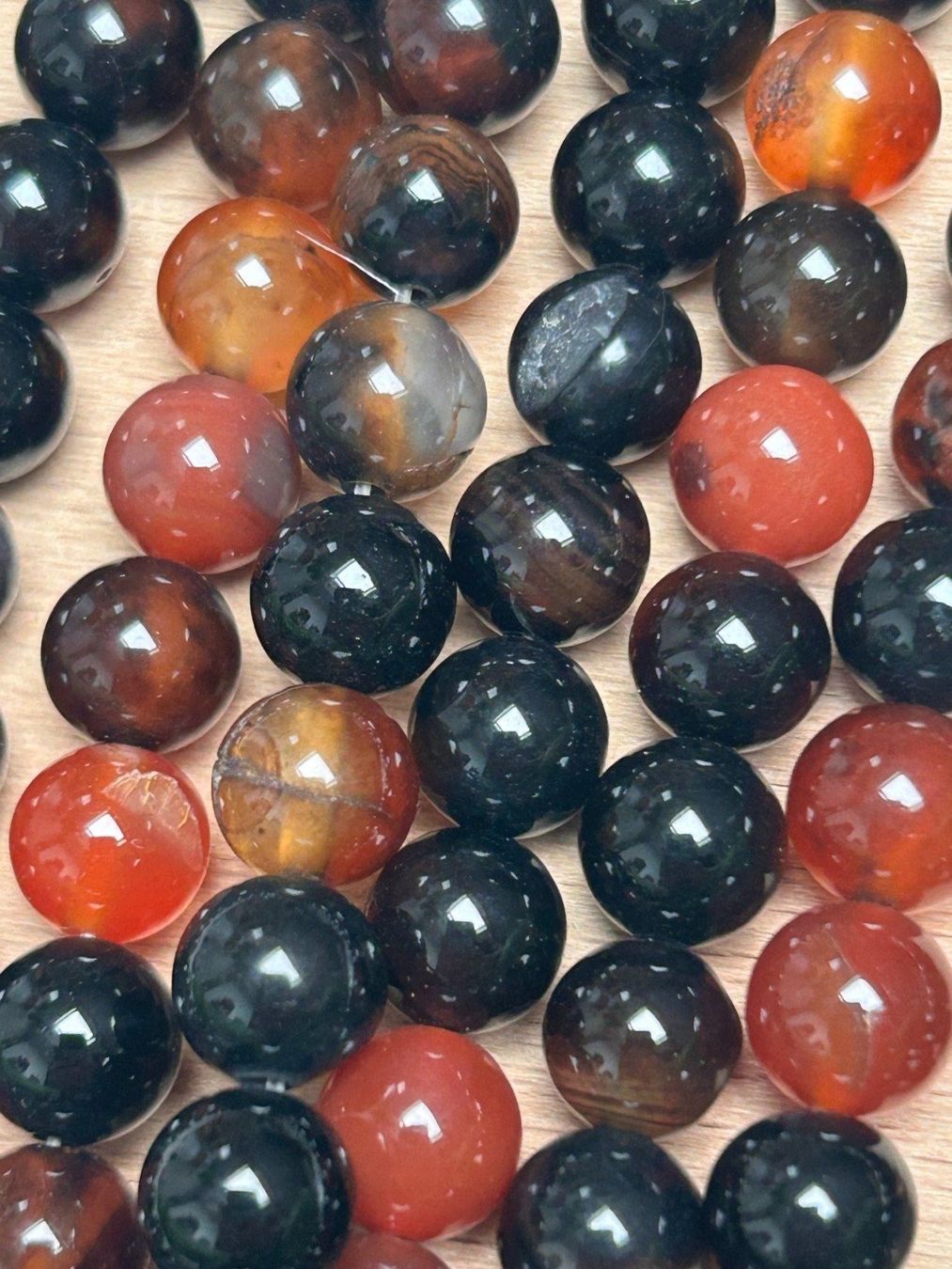 Mineralien & Heilsteine: Strang echte dream agate Kugeln / stone beads 6 mm – Neu (gemäss Beschreibung) aus Niederrohrdorf von Ytobi 4