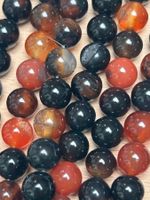 Strang echte dream agate Kugeln / stone beads 4 mm