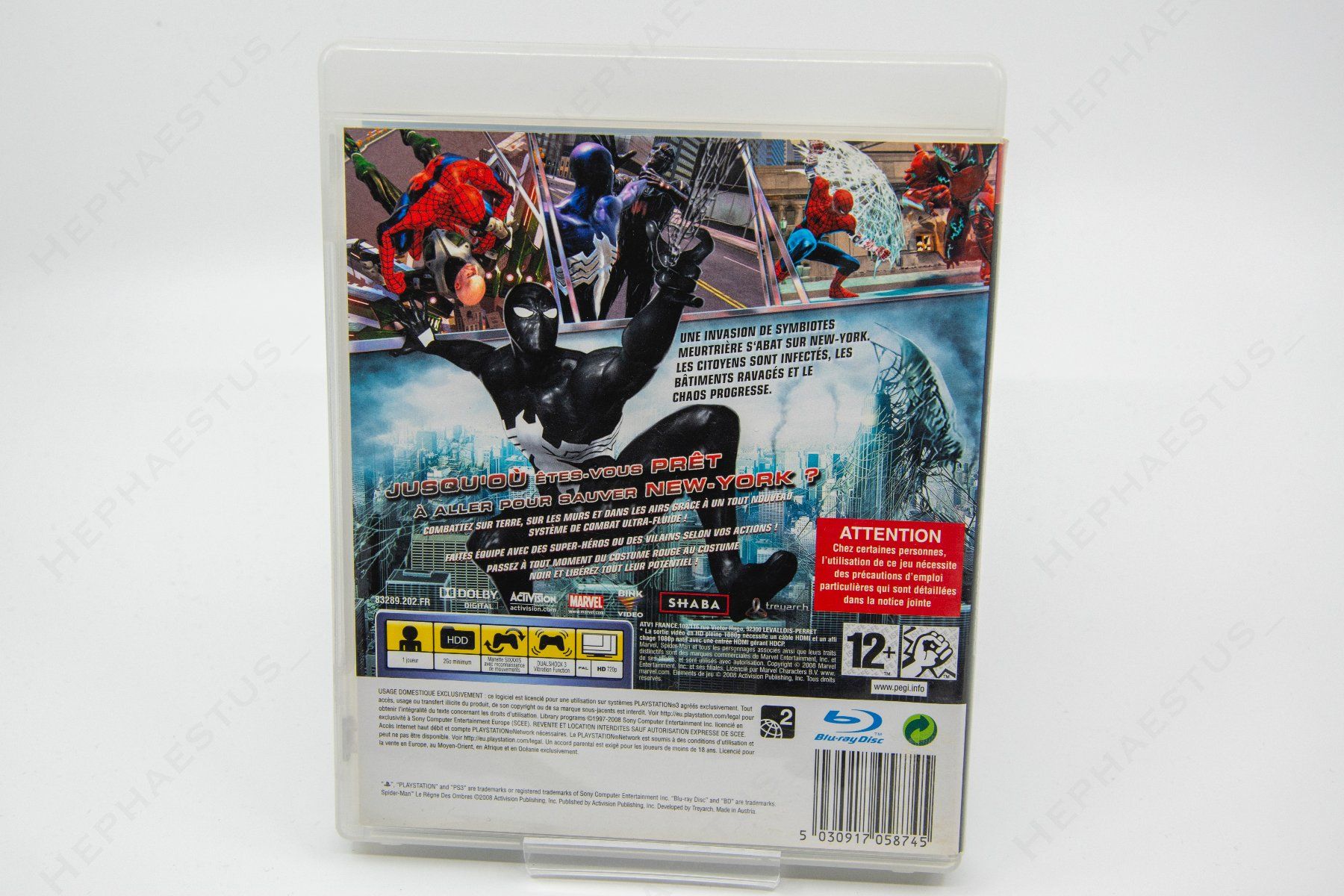 Jeux: Spider-Man: Web of Shadows PS3 – D'occasion à Effretikon par Hephaestus_ 1