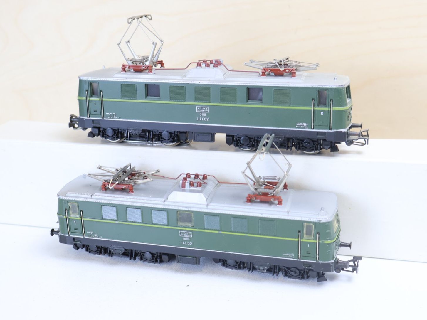 Märklin Modellini di ferrovie: Märklin 2 x ÖBB E-Lok 3036 - H0 – Usato da Winterthur venduto da Monstera