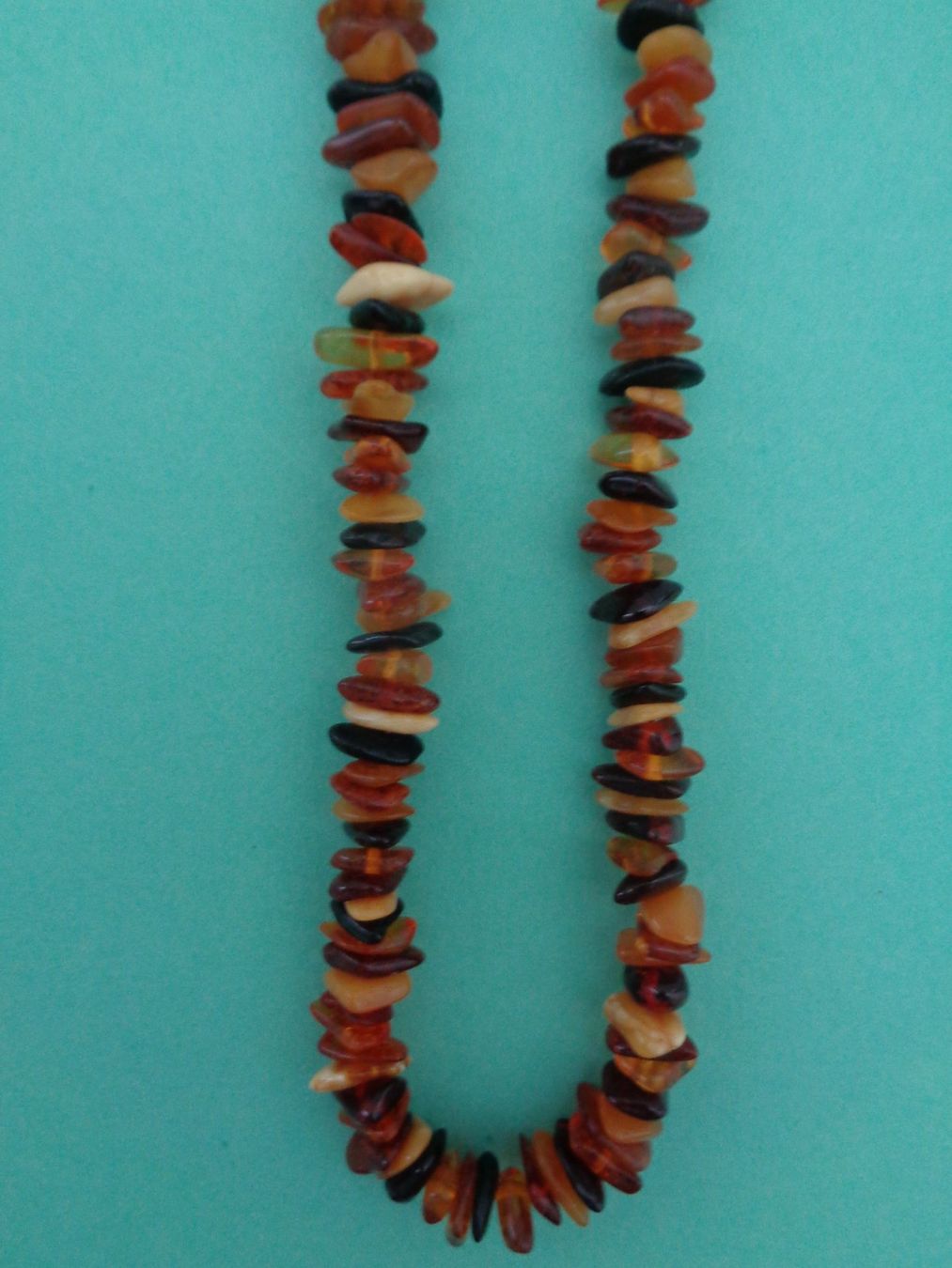 Catenine: Natur Bernstein Splitterkette 55 cm. – Usato da Chur venduto da omonia 2