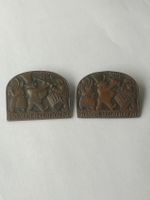 BASLER FASNACHT 1926  -   2 VERSCHIEDENE KUPFERPLAKETTEN