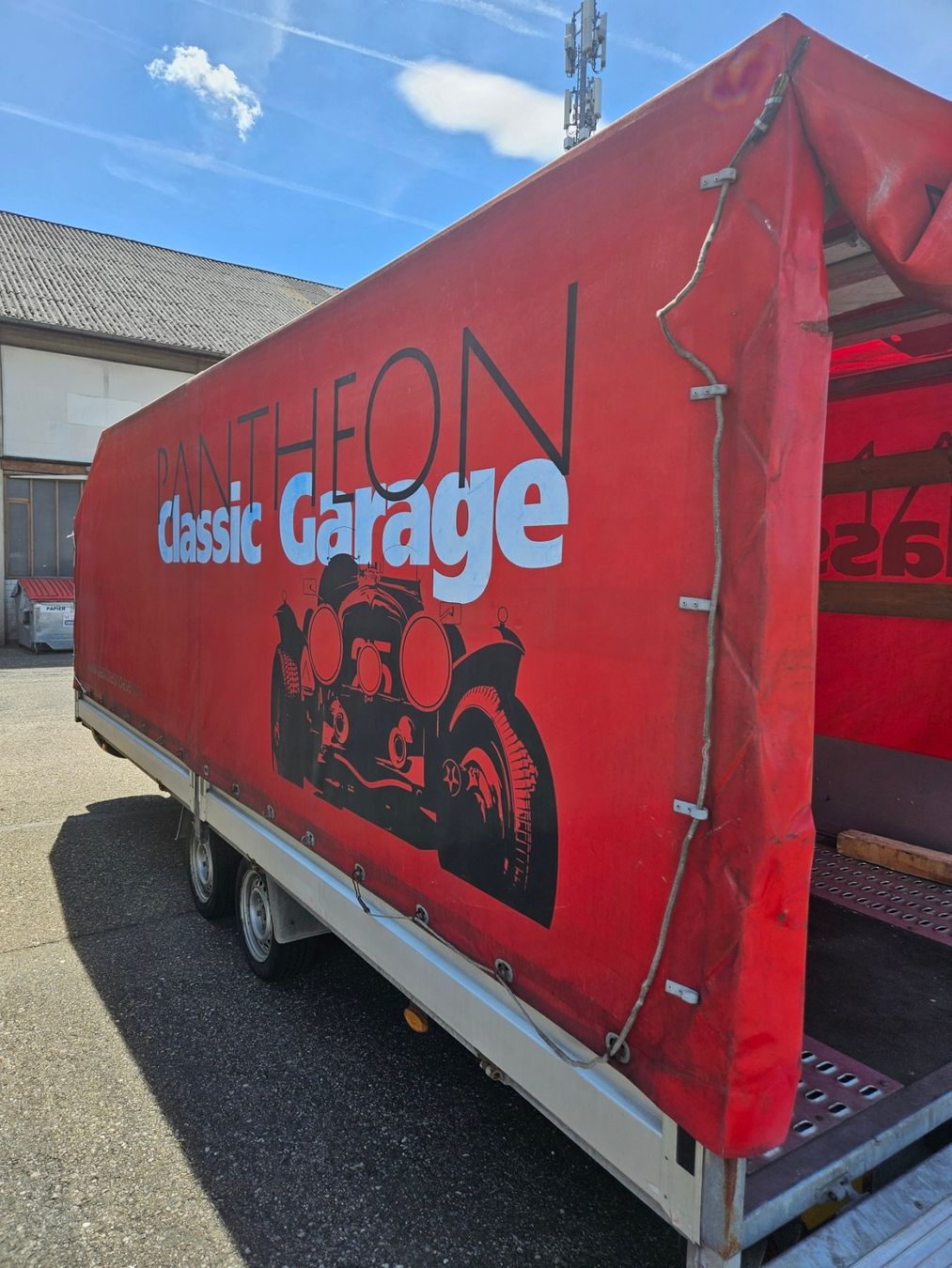 Boro Rimorchi: Anhänger Lenka Boro BR3, Brücke mit Verdeck – Usato da Muttenz venduto da pc-garage 5