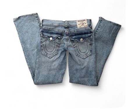 True Religion Jeans Damen light blue Used Look