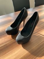 Schwarze High Heels von Melrose zu verkaufen