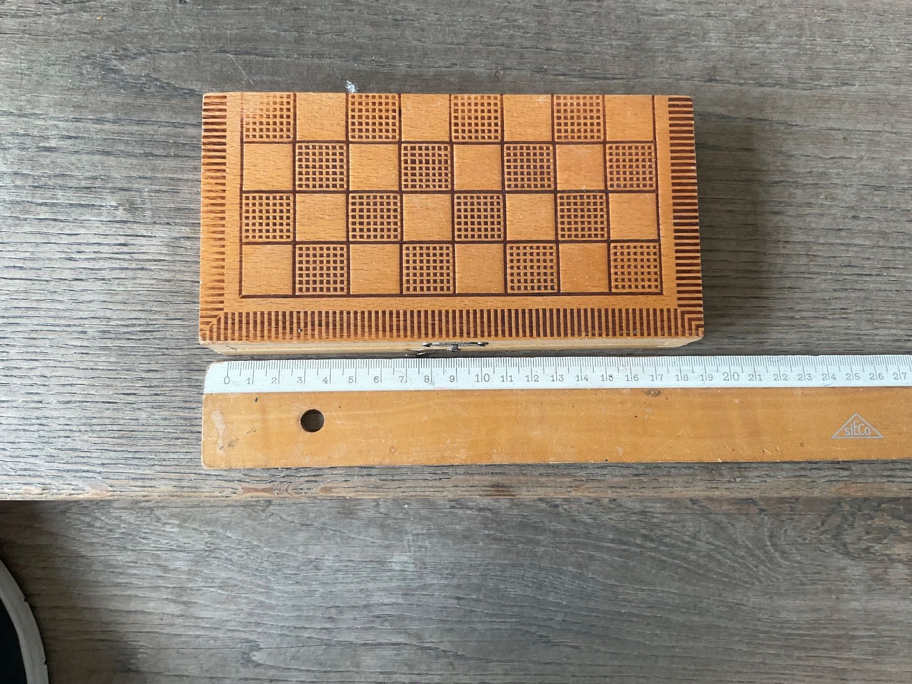Giochi: Vintage Reiseschach Schach VERSAND 10.- – Usato da Aarau venduto da Schnabeltier01 3