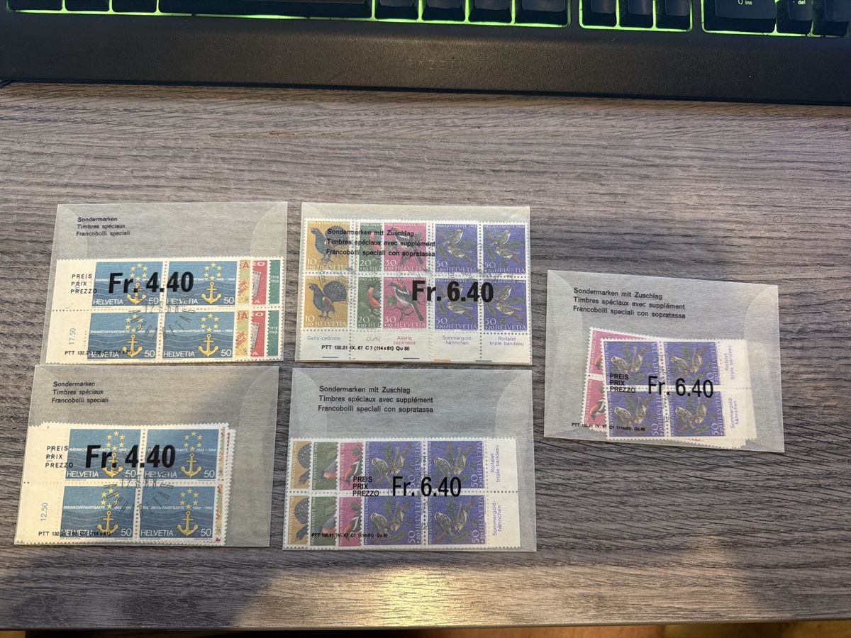 Tutti i francobolli: Schweizer Briefmarken Sammlung, Sondermarken, Top Zustand – Nuovo (secondo la descrizione) da Tafers venduto da Tschanz-Solutions