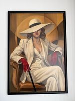 Eleganz im Schatten Bild mit Rahmen 104