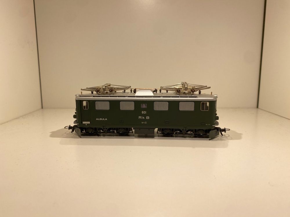 Bemo Modelleisenbahnen: BEMO 1250 121 RhB Ge 4/4 I 601 "Albula" – Neu (gemäss Beschreibung) aus Wettingen von Moba.Blum