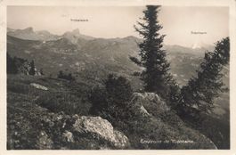 Montana VS surroundings of Montana Valais Alps