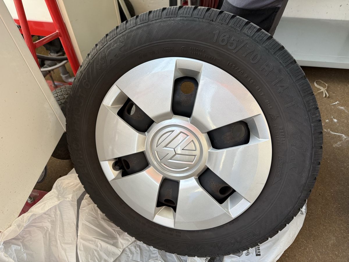 Pneumatici & Ruote complete: Vw Up! Winterkompletträder – Usato da Werdenberg venduto da Thedriver96