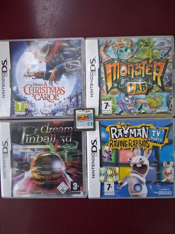 5 Nintendo DS Games. Mario vs Donkey Kong 2, Rabbids etc.. (Gebraucht ...