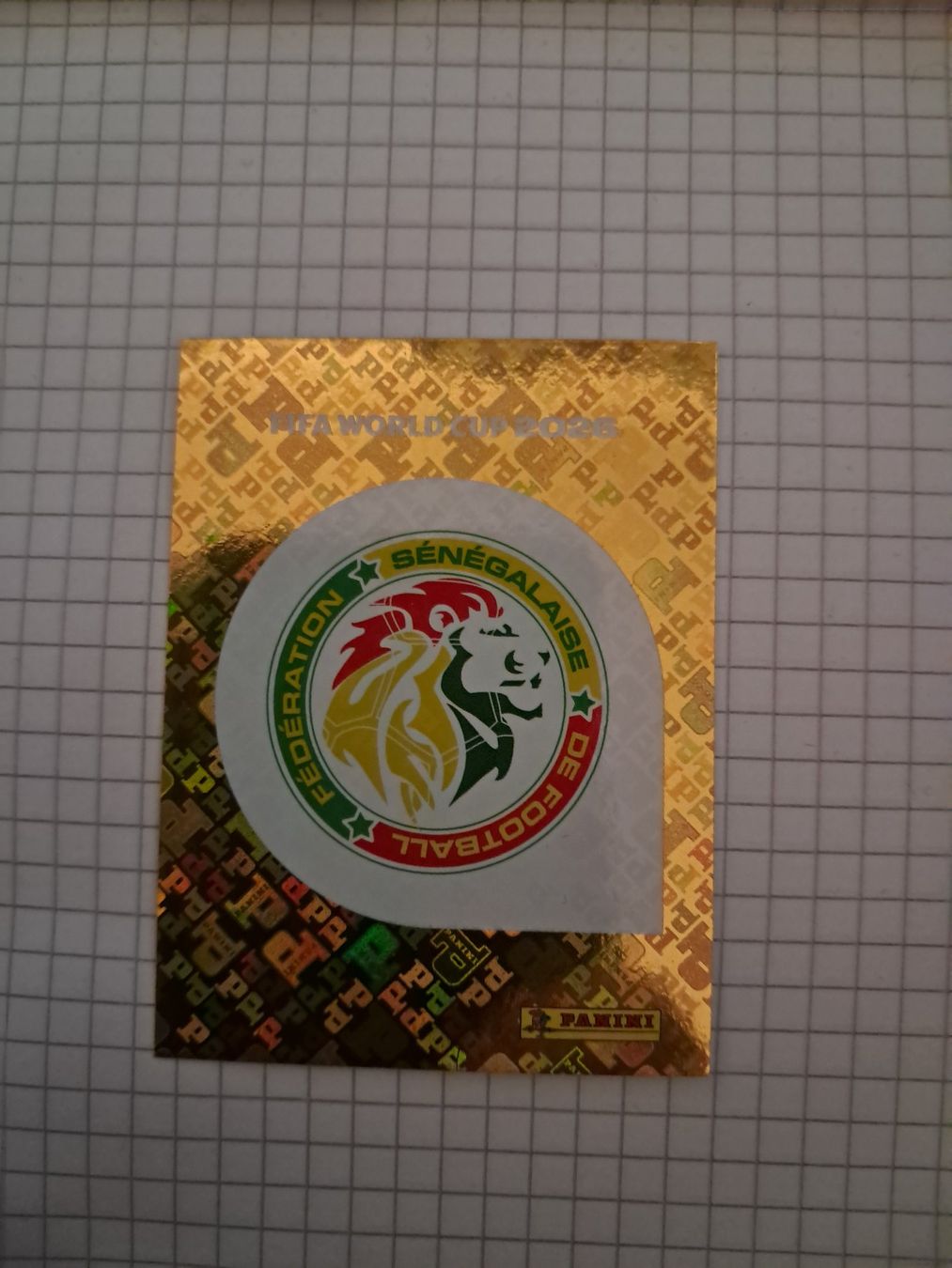 Panini Sammelbilder & Trading cards: WM26 FSF SEN 1 – Gebraucht aus Wallisellen von Cyberfuexli