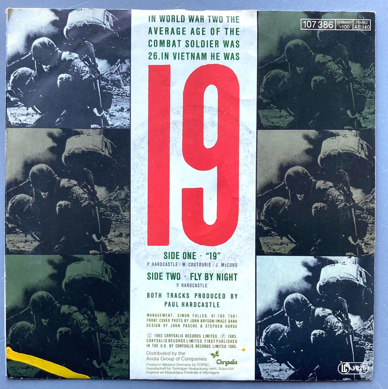 Dischi in vinile: PAUL HARDCASTLE - 19 – Usato da Poliez-Pittet venduto da Newtown-Records 1
