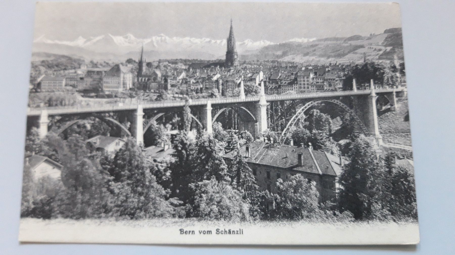 Cartoline postali: Bern vom Schänzli – Usato da Sargans venduto da nicsam1815