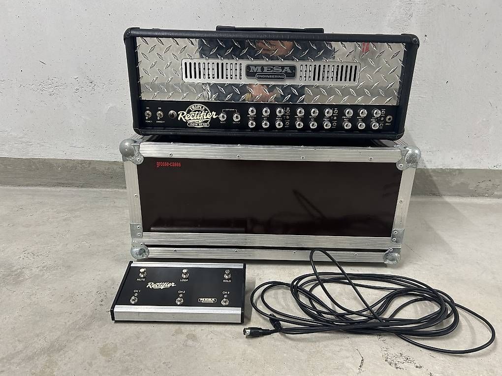 Mesa Boogie Amplificatori: Mesa Boogie triple rectifier 150W / 50W Head – Usato da Basel venduto da Jotaguitars 1