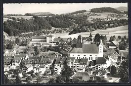 Willisau, Teilansicht aus der Vogelschau
