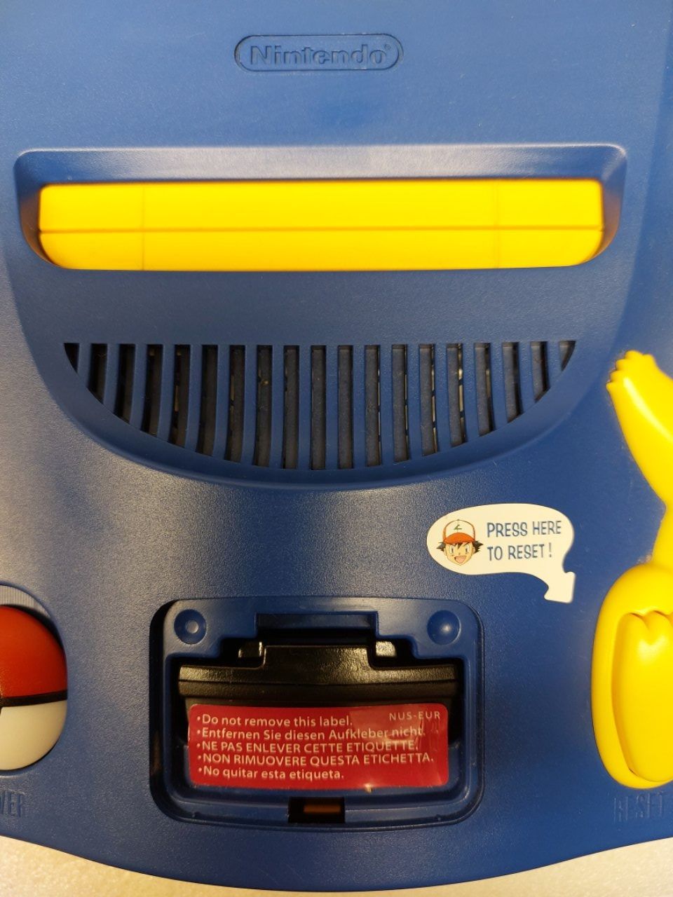 Nintendo Konsolen: Pikachu! Nintendo N64 Console PAL - RARE – Gebraucht aus Pambio Noranco von Pol69 5