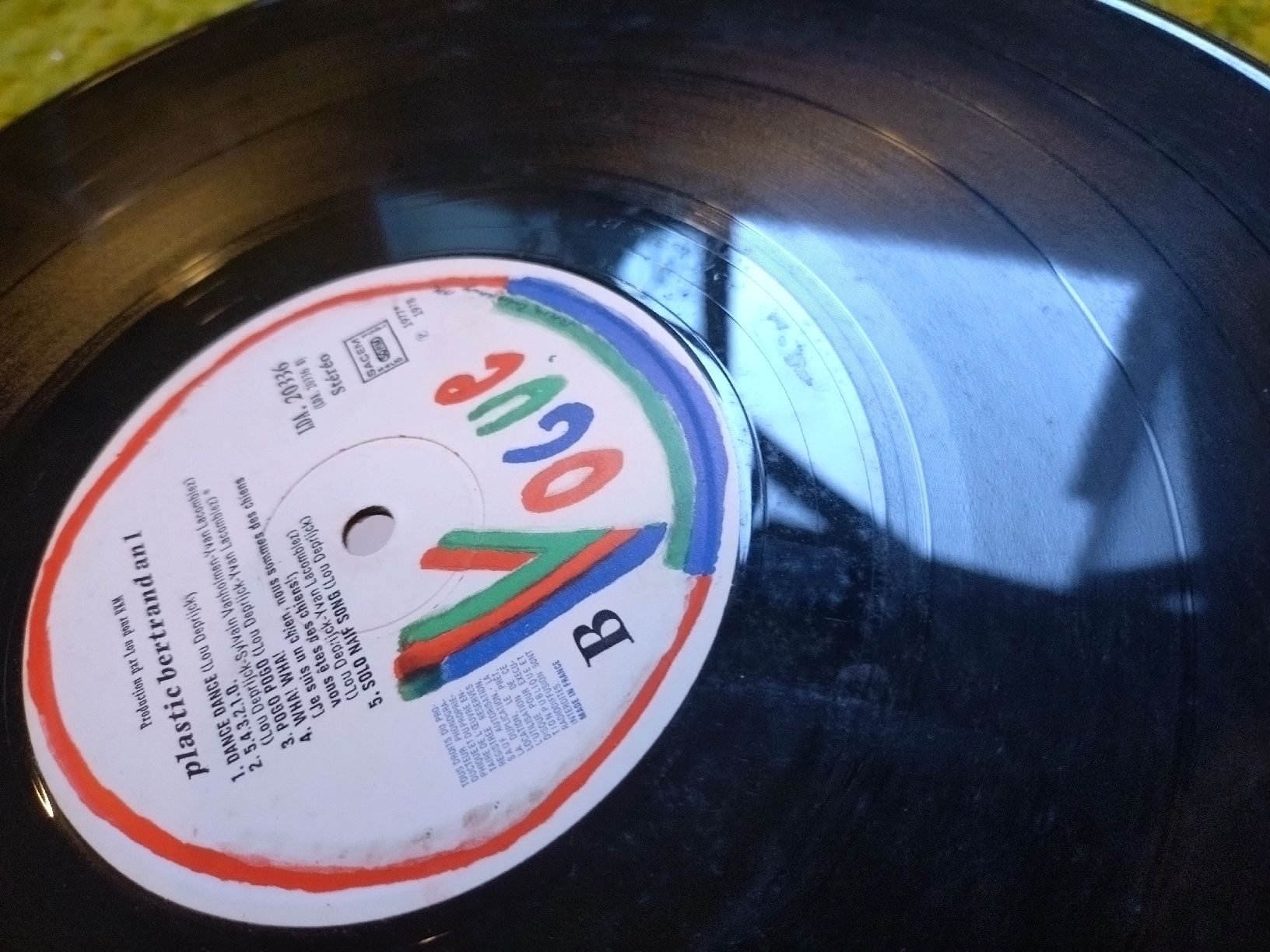 Dischi in vinile: Disque vinyle Plastic Bertrand - An 1  – Usato da Farvagny-le-Grand venduto da LaCaverne 3