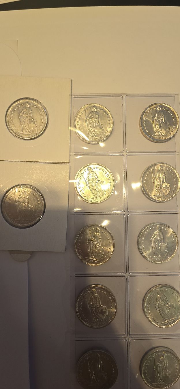 Alle Münzen: Pieces 1chf 1953 - 1967 ab 1.- – Neu (gemäss Beschreibung) aus Fribourg von yan_z5fr 4