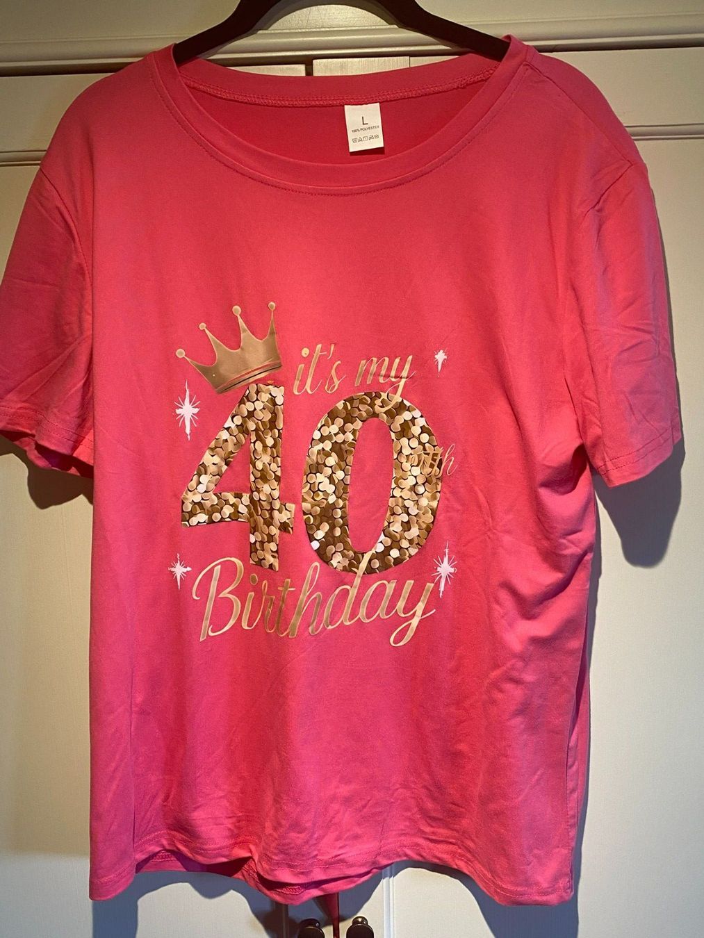 T-Shirts: SHIRT BIRTHDAY DAMEN-PINK – Neu und originalverpackt aus Meienried von ManuelaBoutique 7