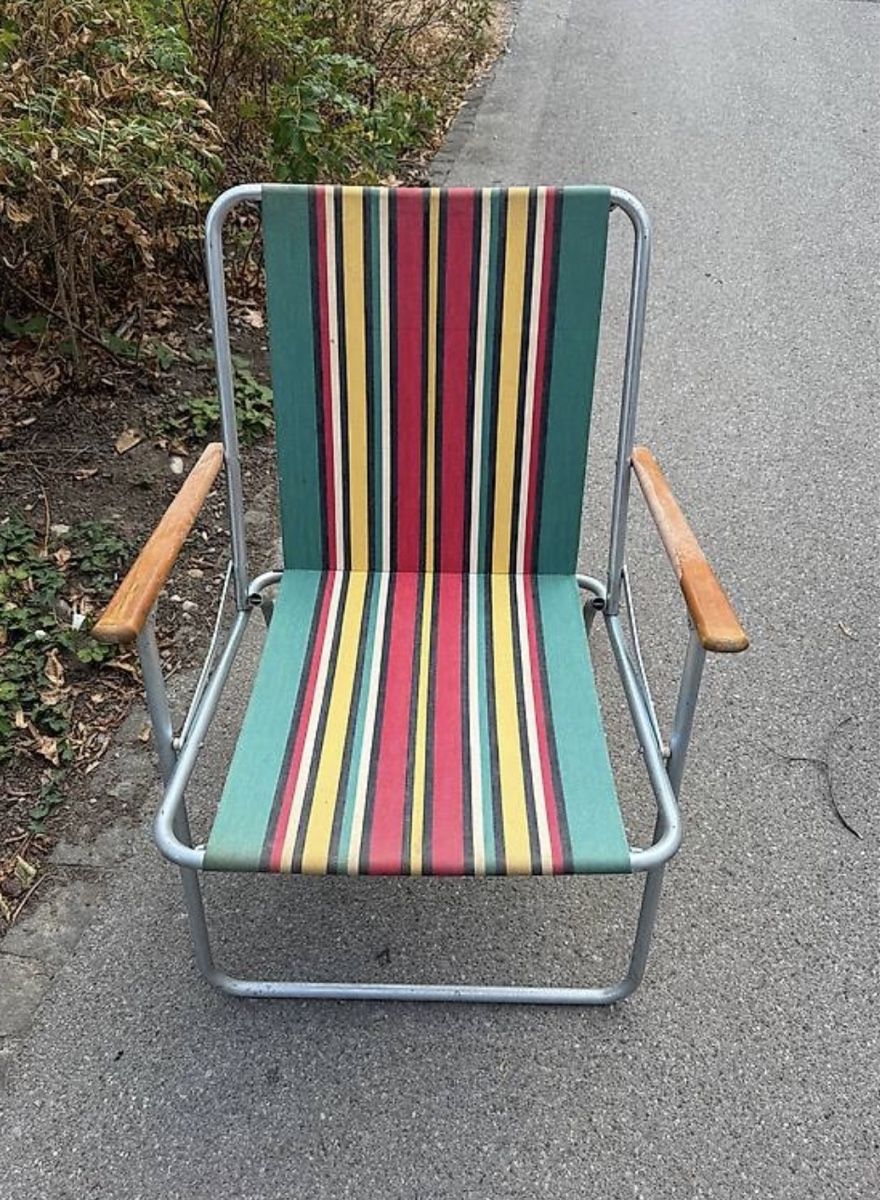 Stühle: Gartenstuhl klappbar, vintage – Gebraucht aus Bern von wal_qv9w