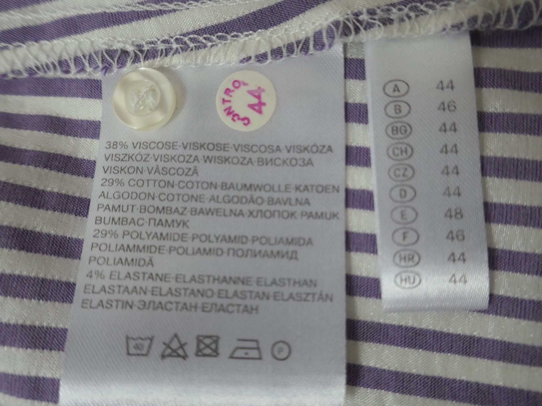 C&A Camicette: Ärmellose Bluse gestreift – Usato da Volketswil venduto da Cobra22 4