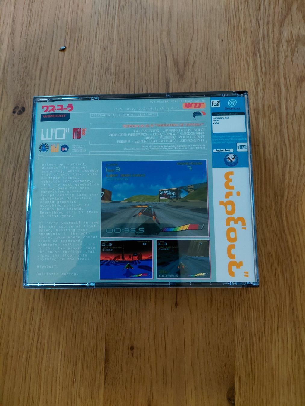 Commodore PCs: Dreamcast Spiel Wipeout – Neuf avec emballage d'origine à Beringen par Beringen75 2