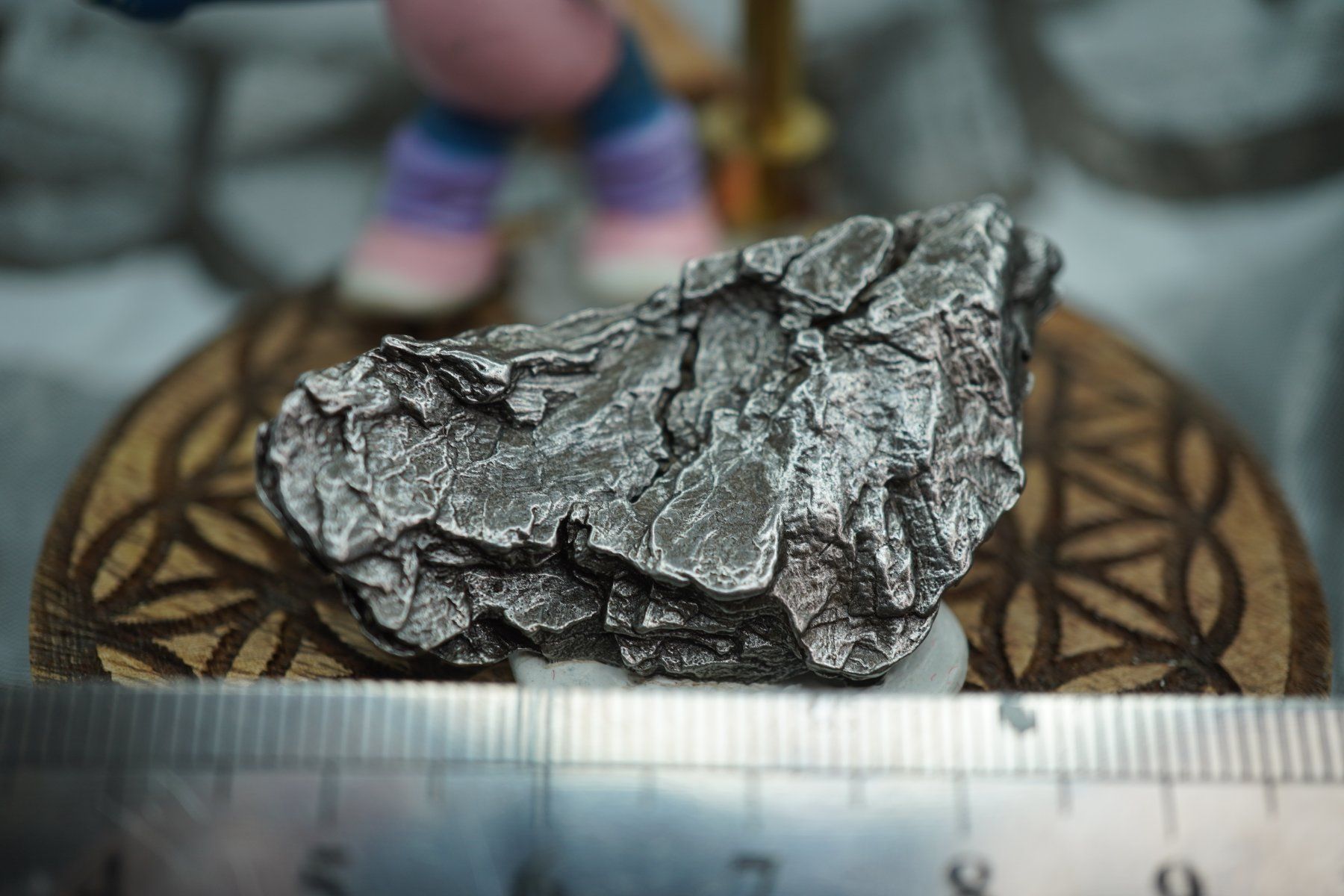 Minerali & Pietre curative: Cielo   Eisen Meteorit  Argentinien   26.01g – Nuovo e nell'imballaggio originale da Eschenbach SG venduto da topstone 4