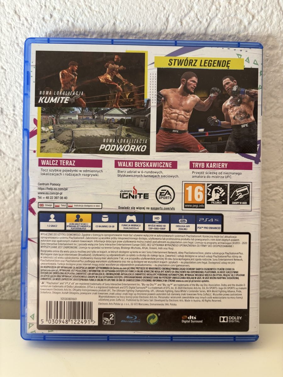 Jeux:  UFC 4 Game PS4 – D'occasion à Gipf-Oberfrick par Submax 1