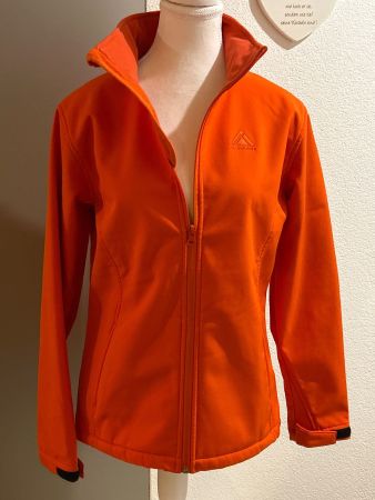 Damen Softshelljacke mit Kapuze rot LHOTSE Gr. M