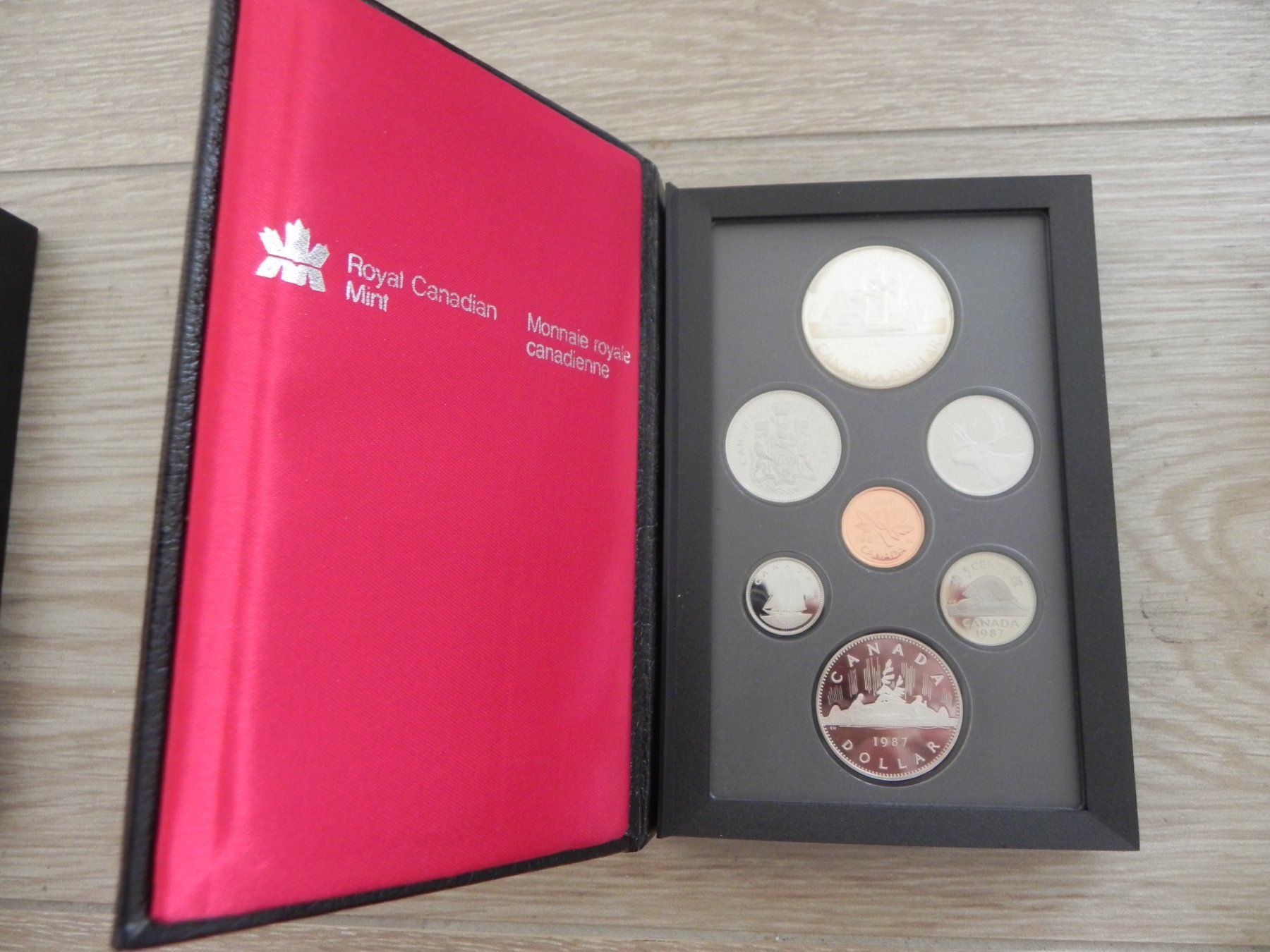 Toutes les monnaies: Original Münzenset - Mintset- Canada 1987 Proof - PP – Neuf avec emballage d'origine à Biel/Bienne par Gogolozi 2