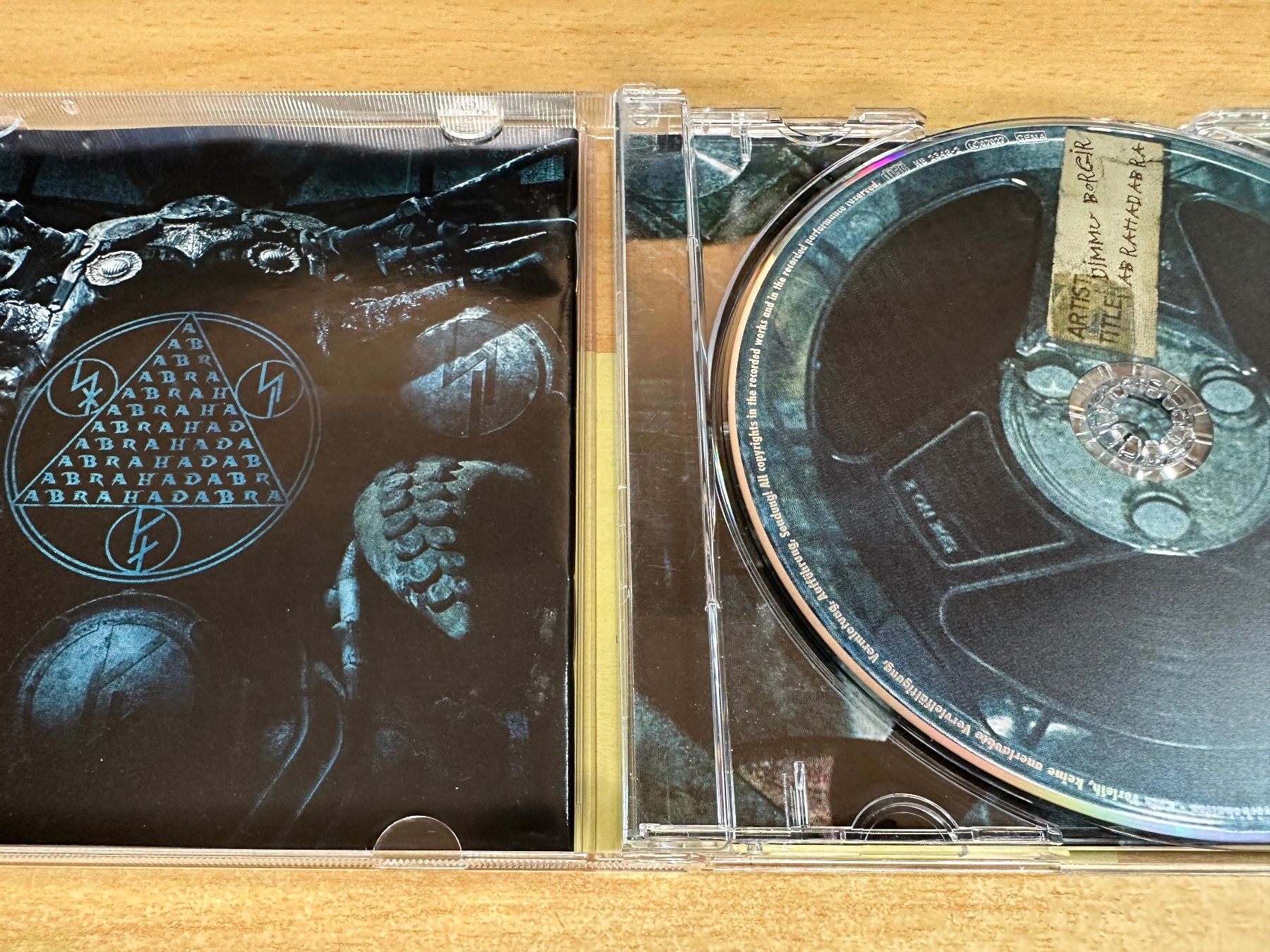 CD: N8 Dimmu Borgir – Abrahadabra – Usato da Rikon im Tösstal venduto da Alpenmutz 2