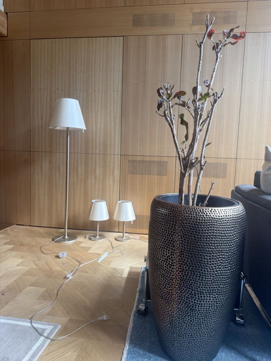 Artemide Lampade: Artemide Steh- und 2 Nachttischlampen-Set – Usato da Pfaffhausen venduto da NFIZH 9