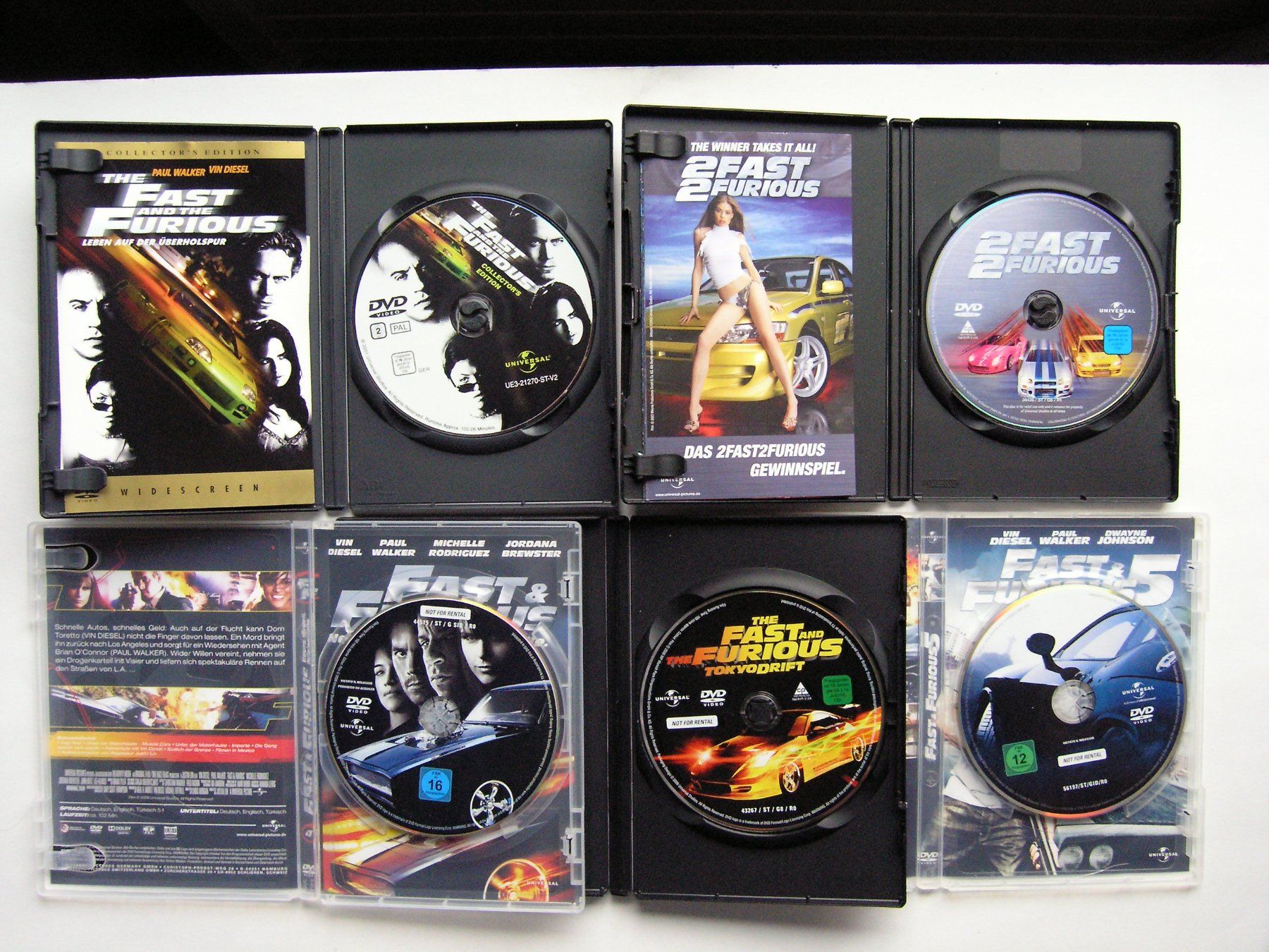 Alle DVDs: FAST & FURIOUS 1 - 9 DVD EDITION – Gebraucht aus Zuzwil SG von vette13 2