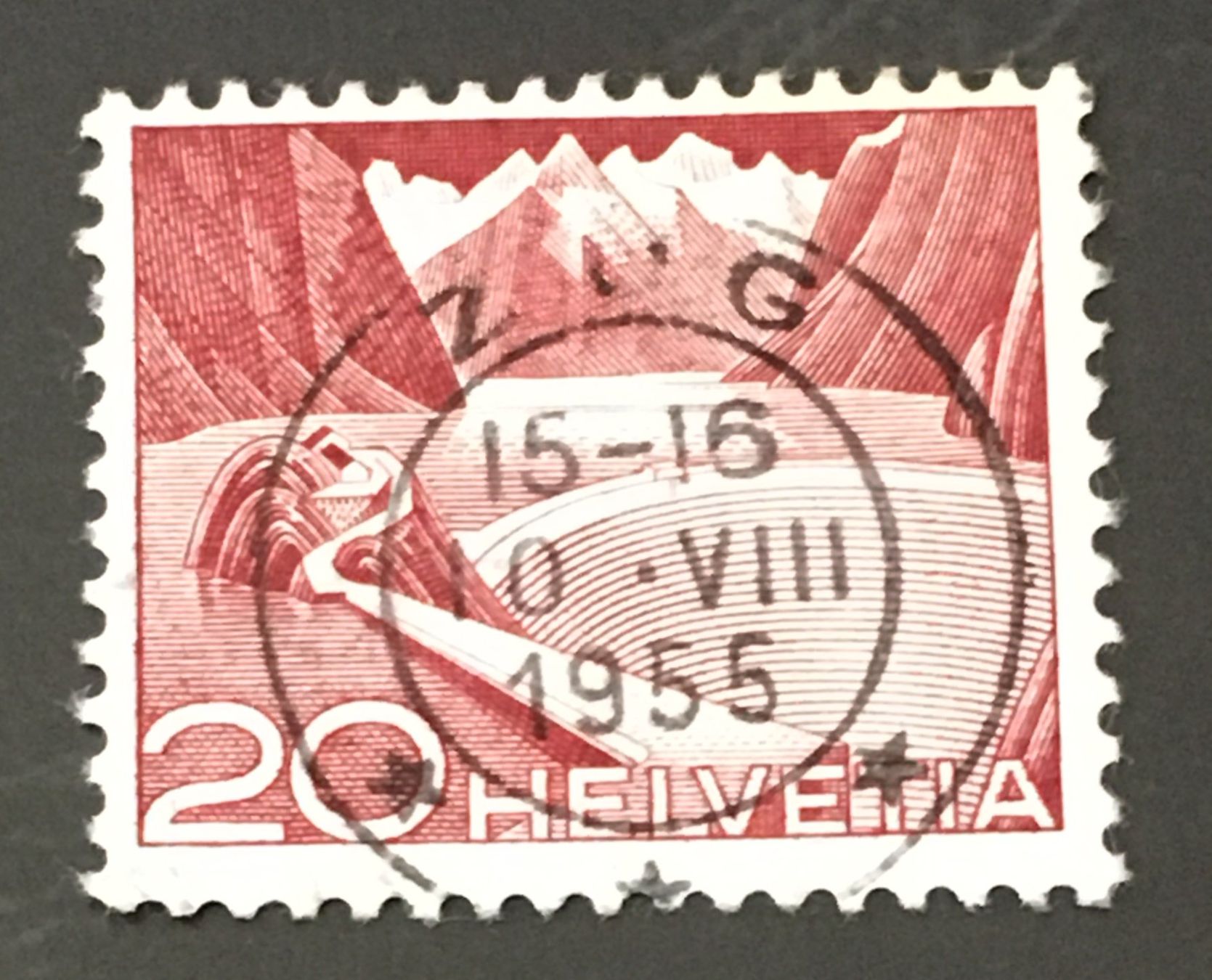 Tutti i francobolli: Nr.301A  GESTEMPELT 1949 Zug   – Usato da Aarau venduto da Billa007