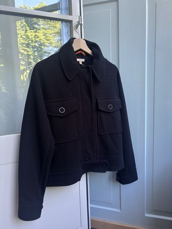 Übergangsjacke Dunkelblau Gr. S im COS Look