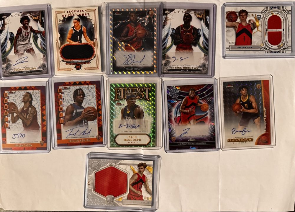 Nba Topps 24-25 random Player Auto bundle (Neu (gemäss Beschreibung ...